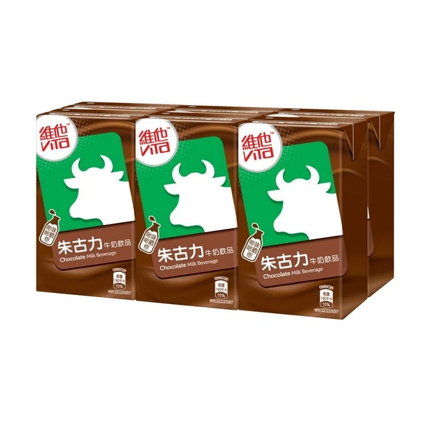維他朱古力牛奶飲品 6 X 250ML (包裝隨機發放)