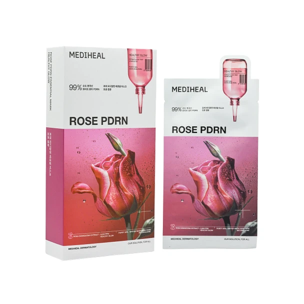 Mediheal 玫瑰PDRN特強修復精華水庫面膜 10片裝