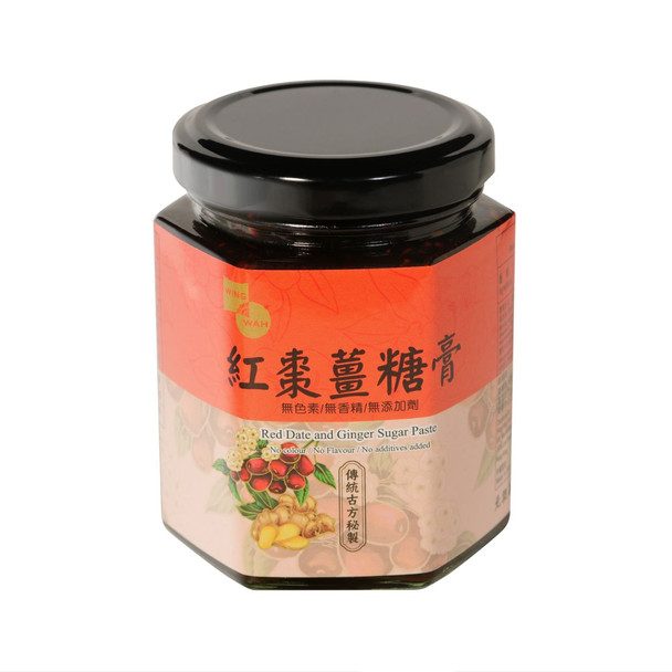 WING WAH Red Date and Ginger Sugar Paste 260G