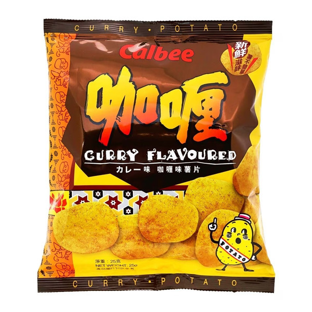 CALBEE Potato Chips Curry 25G