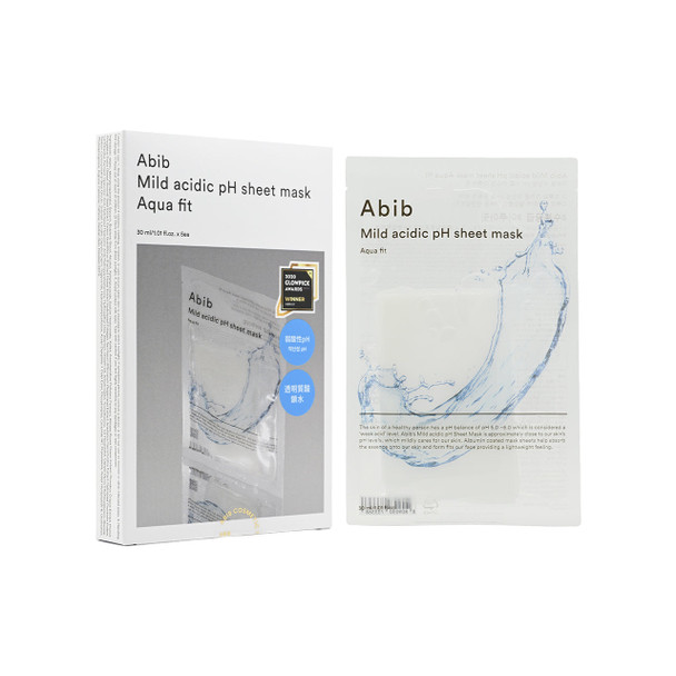 Abib 弱酸性水庫面膜 5片裝