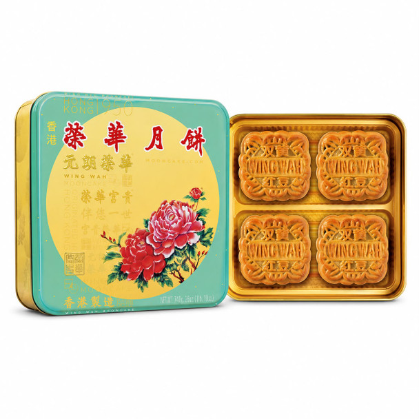 榮華 雙黃紅豆蓉月餅