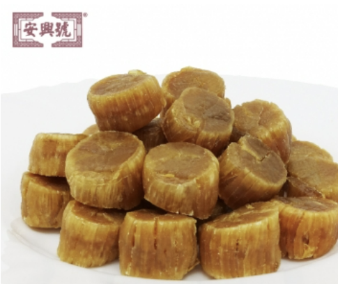 On Hing Ho Japanese Hokkaido Dried Scallops – Size L (60–65 pcs/catty) 300G