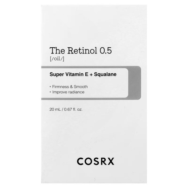 COSRX 高濃度0.5％純視黃醇精華油 20ML