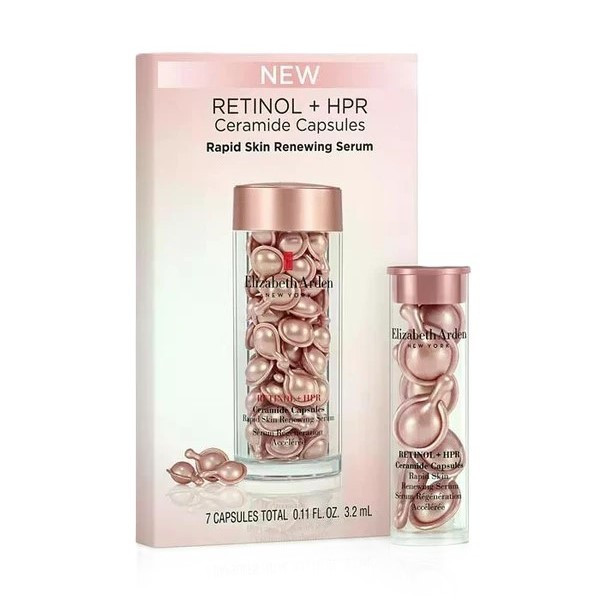 ELIZABETH ARDEN 雅頓升級版黃金導航抗皺膠囊 7’S (粉膠)