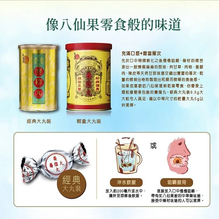 養陰丸,位元堂養陰丸,扶助正氣,袪病強身,虛寒問題, 長新冠, 疫後調理