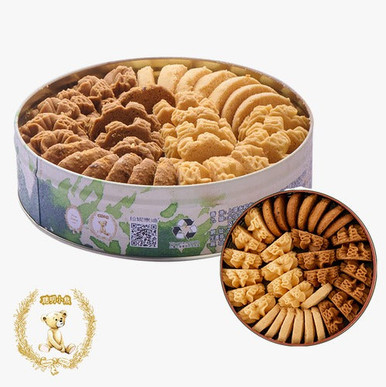 M.C. Butter 4個セット Jenny Bakery 4 Mix Butter Cookies (320G) 珍妮曲奇 四味奶油曲奇 (320G)