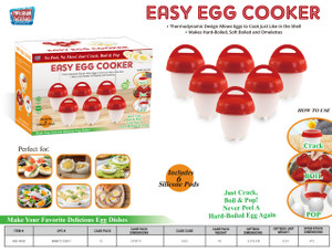 6PCS SET: SILICONE EGG BOIL