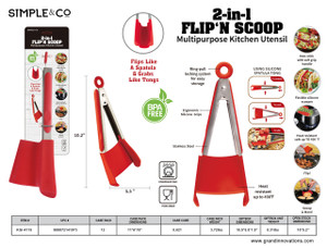 CLEVER TONGS SMALL SIZE: RED