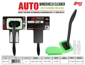 WINDSHIELD MASTER 2PS OF SET. WITH 2 SPRAY BOTTLES
