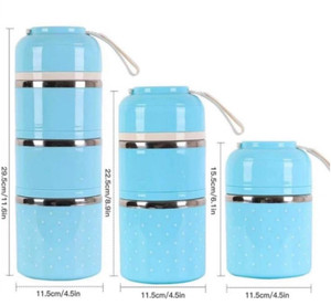 2 COMPARTMENT STACKABLE BOX 2000 ML / 68 OZ