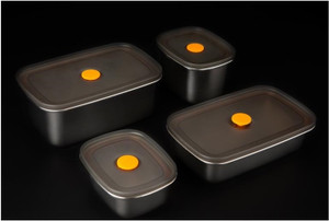 BLACK FOOD STORAGE - 1000 ML / 33.8 OZ