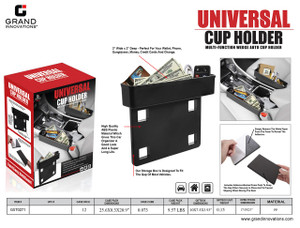 UNIVERSAL CUP HOLDER MULTI-FUNCTION WEDGE AUTO CUP HOLDER