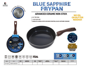 9.5" FRY PAN 1.9 QT W/O LID (INDUCTION)