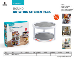 ROUND ROTATING KITCHEN RACK