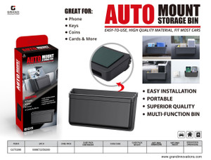 CAR STORAGE BOX EASY-TO-USE,HIGH QUALITY MATERIAL, FIT MOST CARS