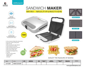 SANDWICH MAKER MINI MULTIFUNCTION