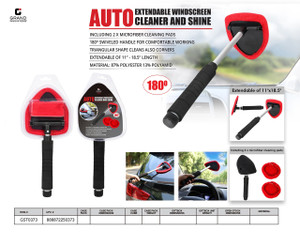 EXTENDABLE WINDSCREEN CLEANER AND SHINE