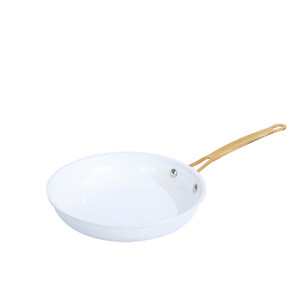 9'' FRY PAN - WHITE GOLD SS HANDLE