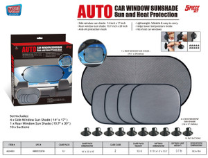 6PCS SET CAR WINDOW SUNSHADE WITH PDQ