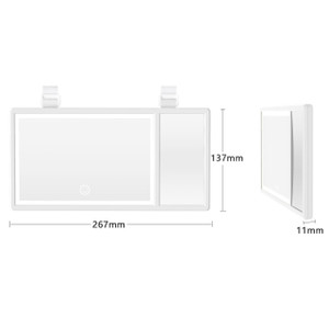 AUTO LED COSMETIC MIRROR 64LED