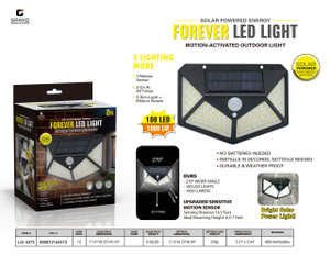2 PACK - FOREVER LED LIGHT 100 LED - 1000 LUMENS
