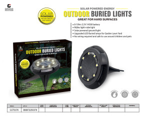 SOLAR OUTDOOR BURIED LIGHTS
