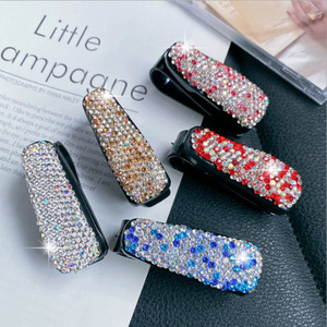 CRYSTAL CAR GLASSES CLIP