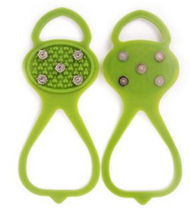 NON-SLIP ICE GRIPPERS-GREEN