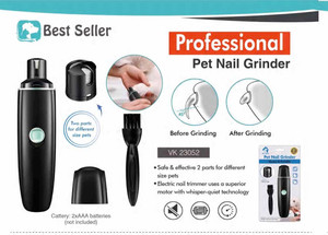 3 PCS SET - PET NAIL GRINDER (BATTERY OPERATED)