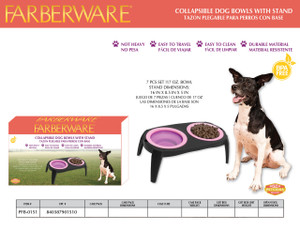 2 IN 1 ELEVATED DOG BOWL