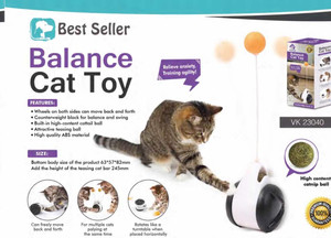 INTERACTIVE BALANCE CAT TOY