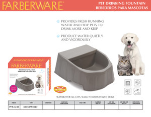 PET DRINKING FOUNTAIN