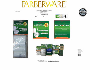 FLUSHABLE DOG WASTE BAGS
10 BAGS/ROLL,
8 ROLLS/PACK,     
25PACKS/BOX