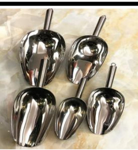 STAINLESS SCOOPER 105G - SILVER