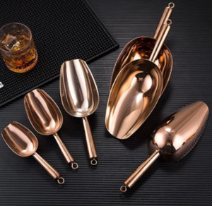 STAINLESS SCOOPER 217G - ROSE GOLD