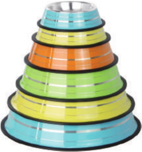 STAINLESS STEEL NON-SKID PET BOWL - 19 OZ (560 ML)