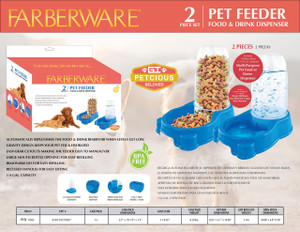 FARBERWARE EASY FOOD & WATER DISPENSER
