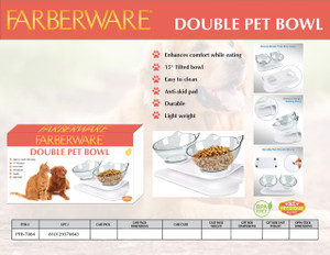 DOUBLE PET BOWL