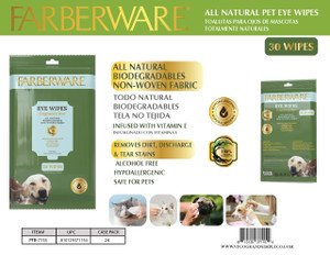 EYE WIPES FOR DOGS & CATS - 30 WIPES