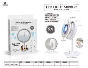 LED MIRROR WITH FAN & LIGHT