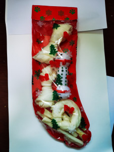 10 PCS XMAS DOG ASSORTED RAW HIDE SET