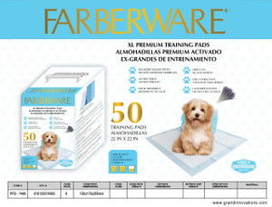 PEE PADS REGULAR LAVENDER 28*30 50PK/BLUE BOTTOM 45G/5G