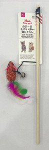 CAT TOY WITH MOUSE AND BELL