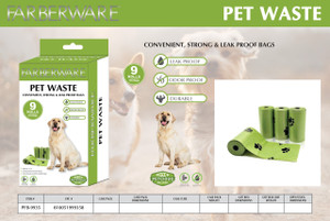 9PK BIODEGRADABLE POOP BAGS