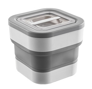 COLLAPSIBLE FOOD STORAGE  11.25X11.25X10" & 4" FOLDED