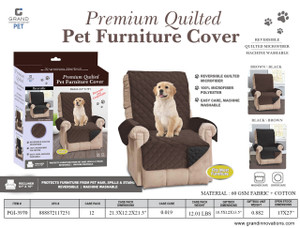 PET REVERSIBLE FURNITURE COVER - SIZE SMALL