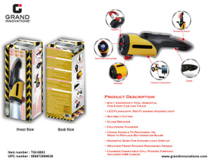 6 IN 1 MULTIFUNCTIONAL LED FLASHLIGHT TOOL