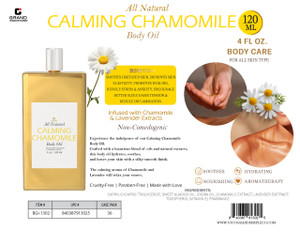 CALMING CHAMOMILE - 120 ML BODY OIL
