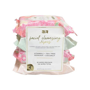 FACIAL CLEANING WIPES 30 SHEETS-4PK